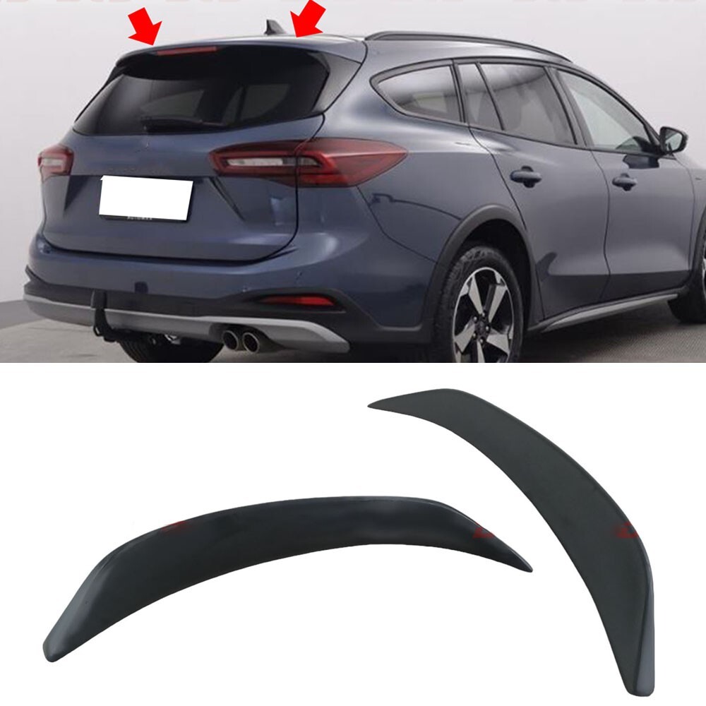 Unpainted Fit For Ford Focus MK4 ST-Line Wagon NEW Rear Roof Spoiler 2PCS 2023