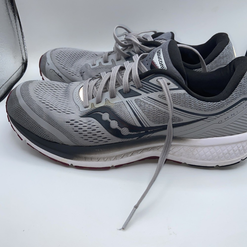 Saucony Running Shoes Mens Size 8.5 Gray PWRRUN FORMFIT S20762-20 Sneakers