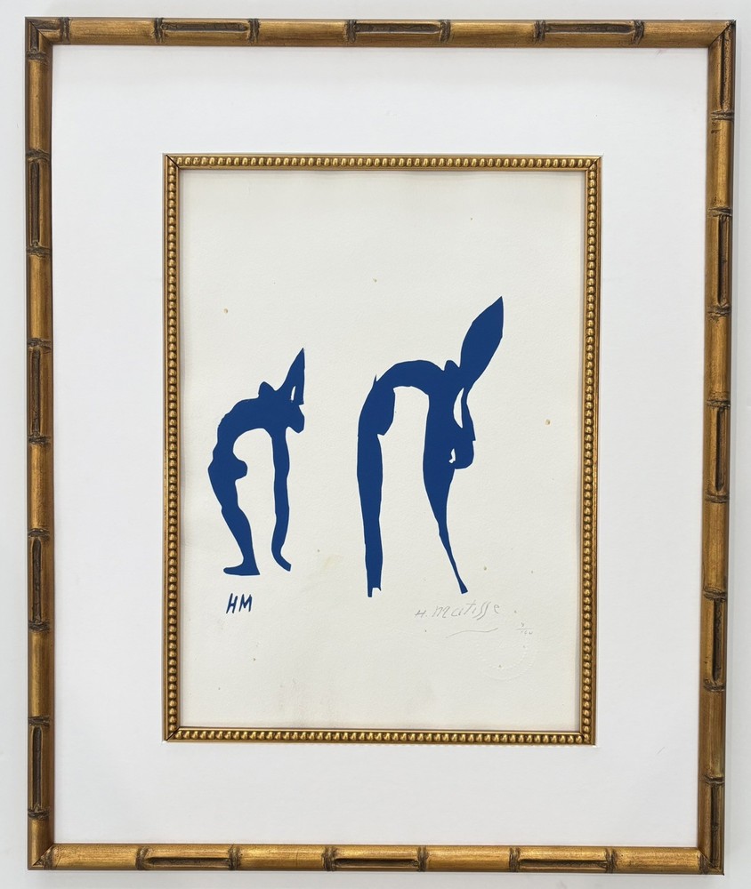 Henri Matisse Lithograph In the Style of -1869-1954 Numbered, Signed and Stamped