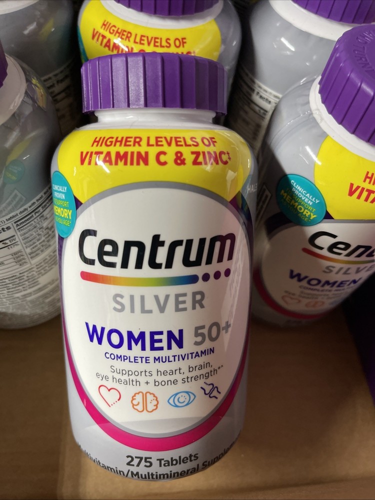 Centrum Silver Women 50+ Multivitamin - 275 Tablets