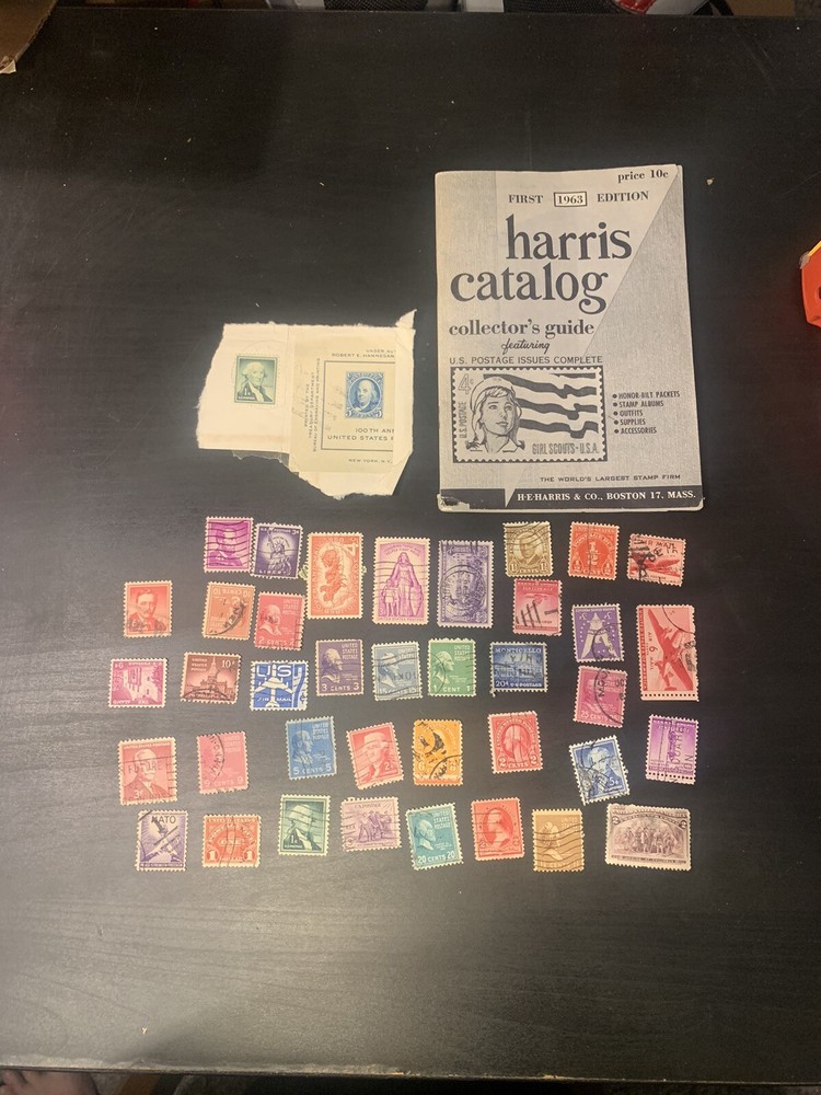 US Lot Of 40 Vintage Stamps
