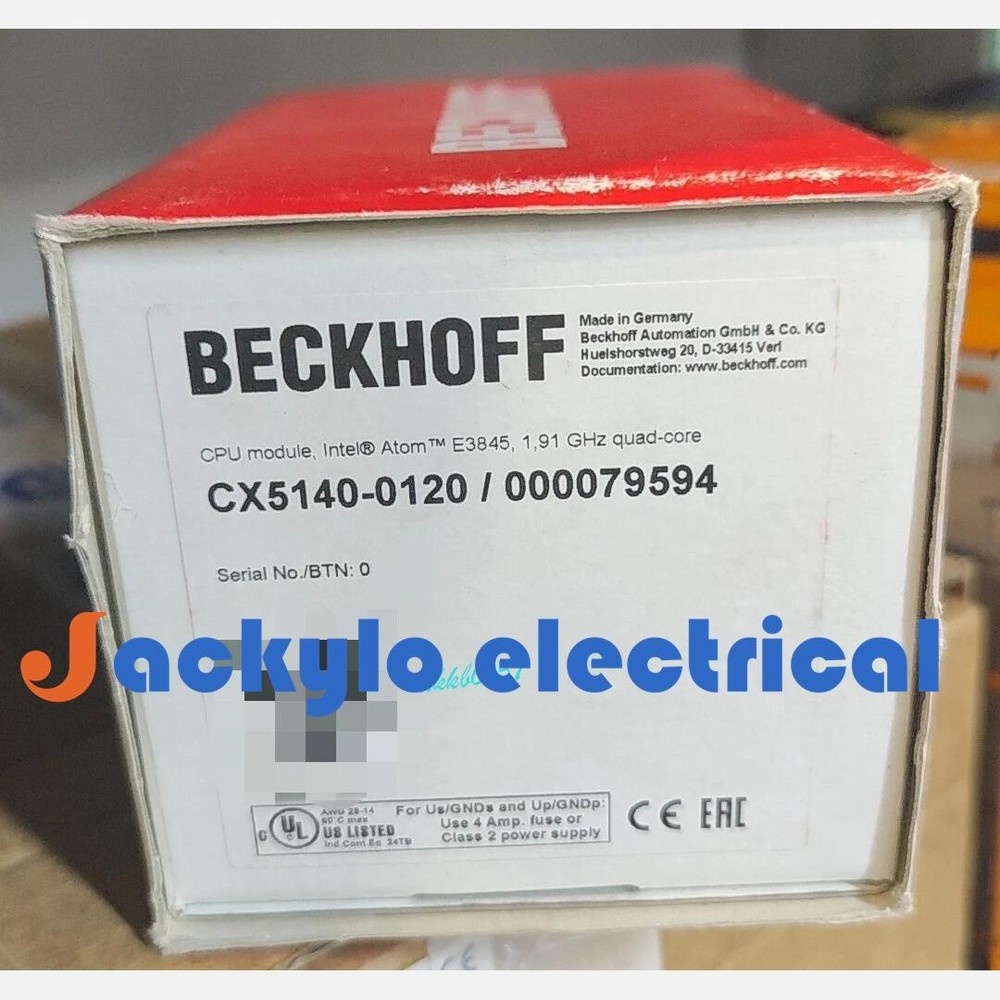 CX5140-0120 Beckhoff Programmable Logic Controller Module brand new