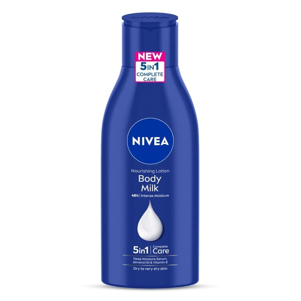 NIVEA Nourishing Body Milk 120ml Body Lotion with Deep Moisture Serum |