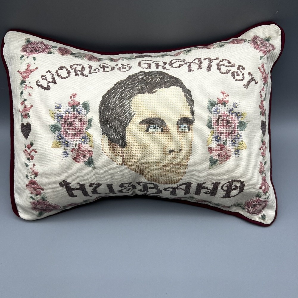 THE HEARTBREAK KID MOVIE PROMO GIFT BEN STILLER PILLOW WORLDS BEST HUSBAND RARE