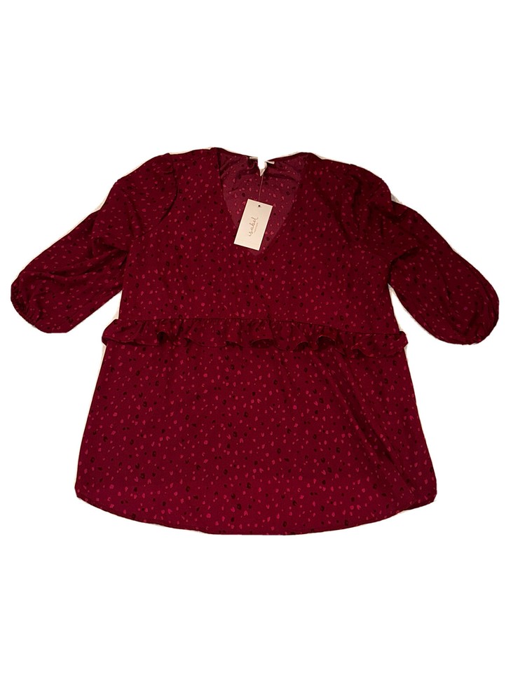 Isabel By Ingrid+Isabel Womens Purple Blouse Size M New With Tags