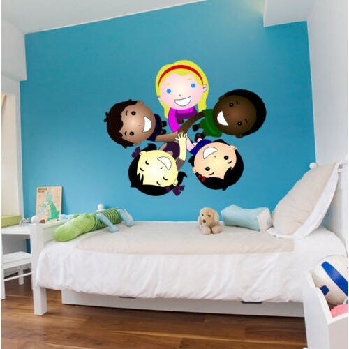 Full Color Children Sticker Decal (22 x 26) Multi
