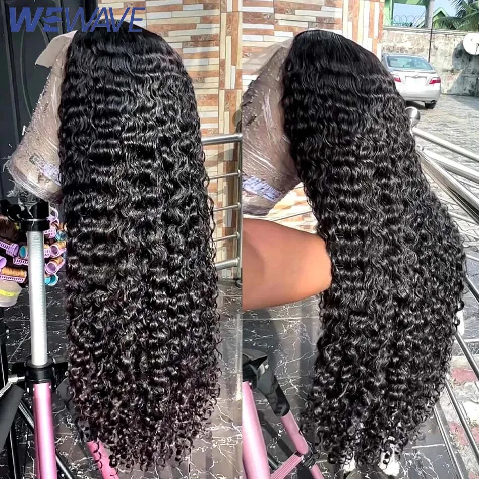 13x4 13x6 HD Glueless Curly Lace Front Wig with Remy Human Hair