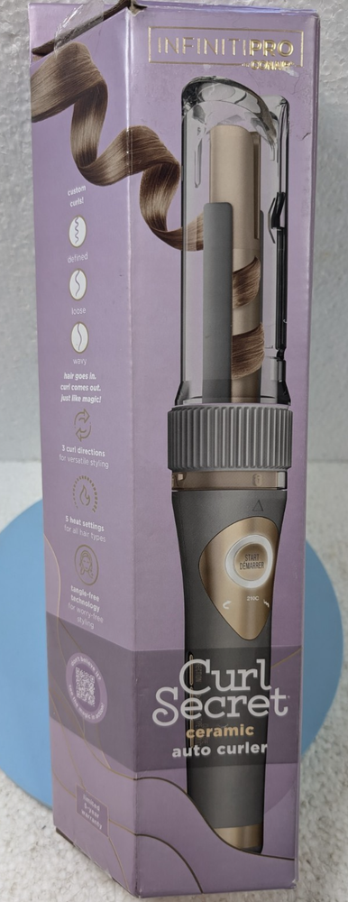 NEW Infiniti Pro by Conair Curl Secret Ceramic Curling Iron 3/4