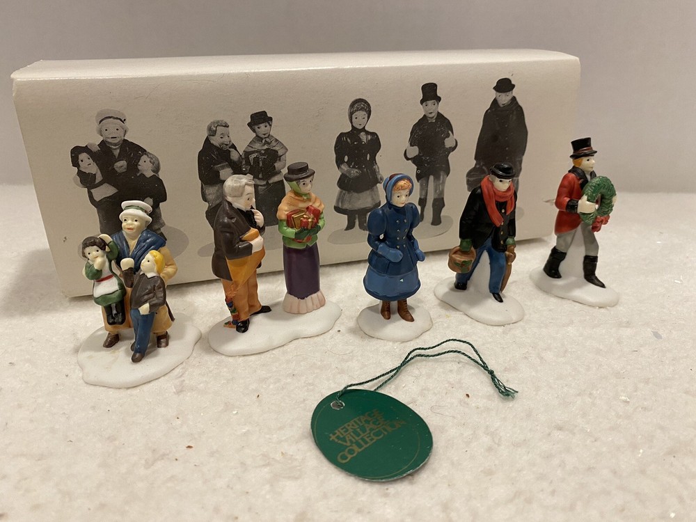 Dept 56 Heritage Village Dickens DAVID COPPERFIELD Set of 5 5551-4 MIB