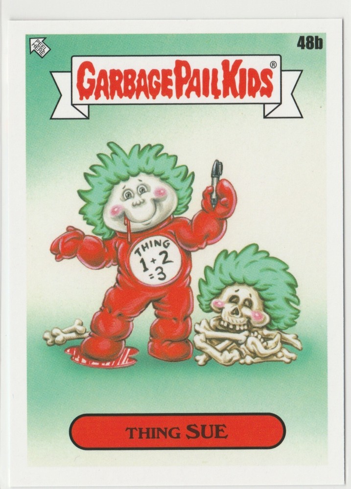 Sue #48b Garbage Pail Kids GPK 2022 Book Worms Trading Card
