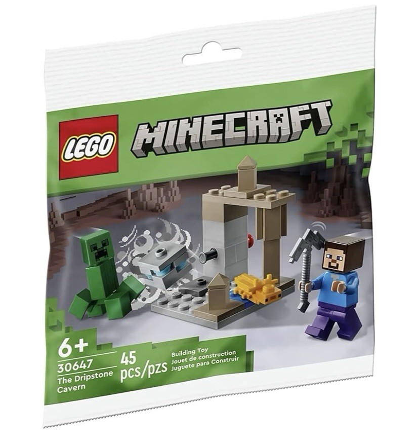 LEGO Minecraft The Dripstone Cavern Adventure Building Set 30647