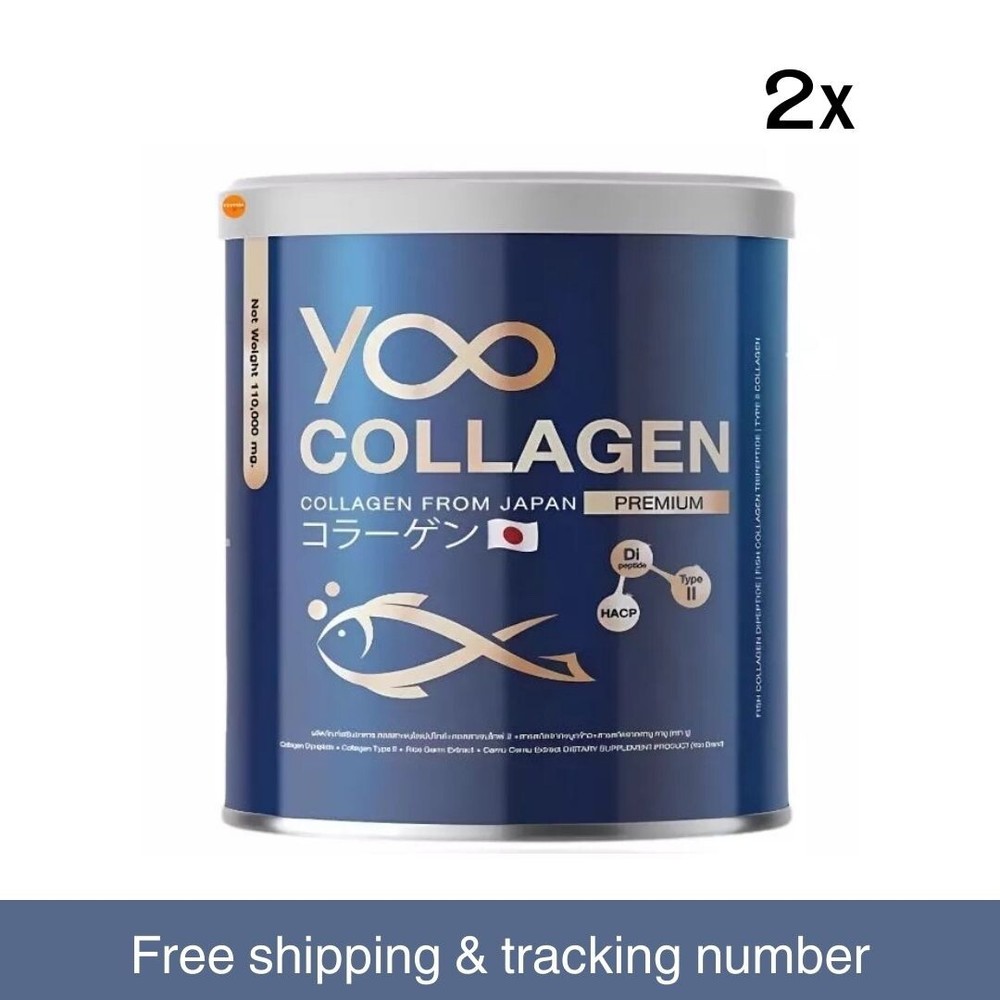 YOO COLLAGEN Premium Collagen Supplement Healthy Hair, Skin and Nail Sugar Free