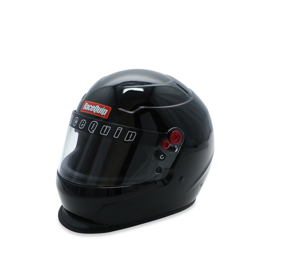 RaceQuip PRO25 Snell SA2025 Gloss Black Full Face Racing Helmet X-Small