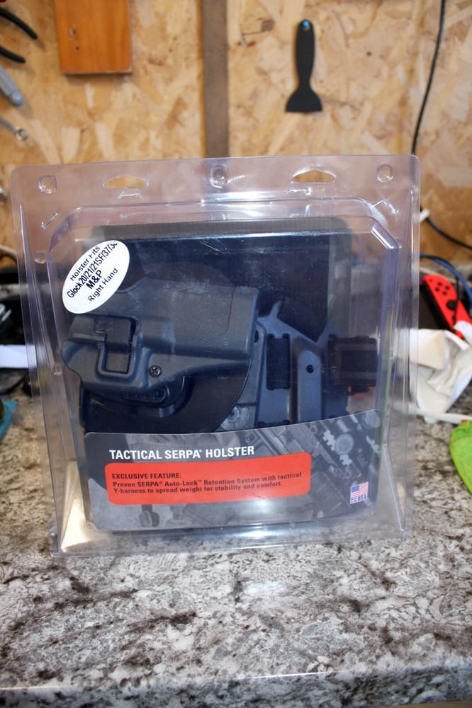 Blackhawk Tactical Serpa Carbon Fiber Holster Black For Glock 20/21/21SF/37/39