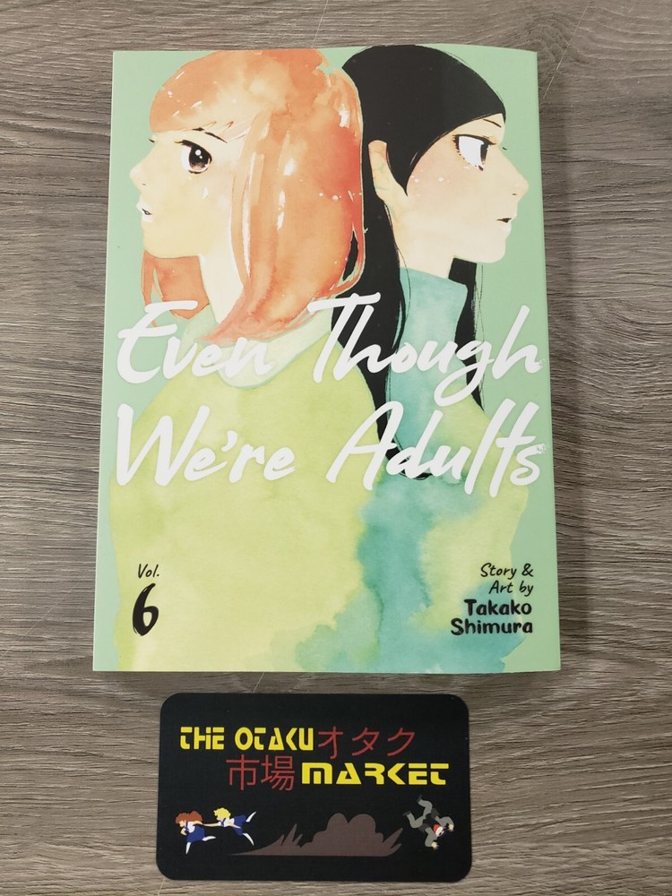 Even Though We're Adults vol. 06 by Takako Shimura / NEW Yuri manga Seven seas