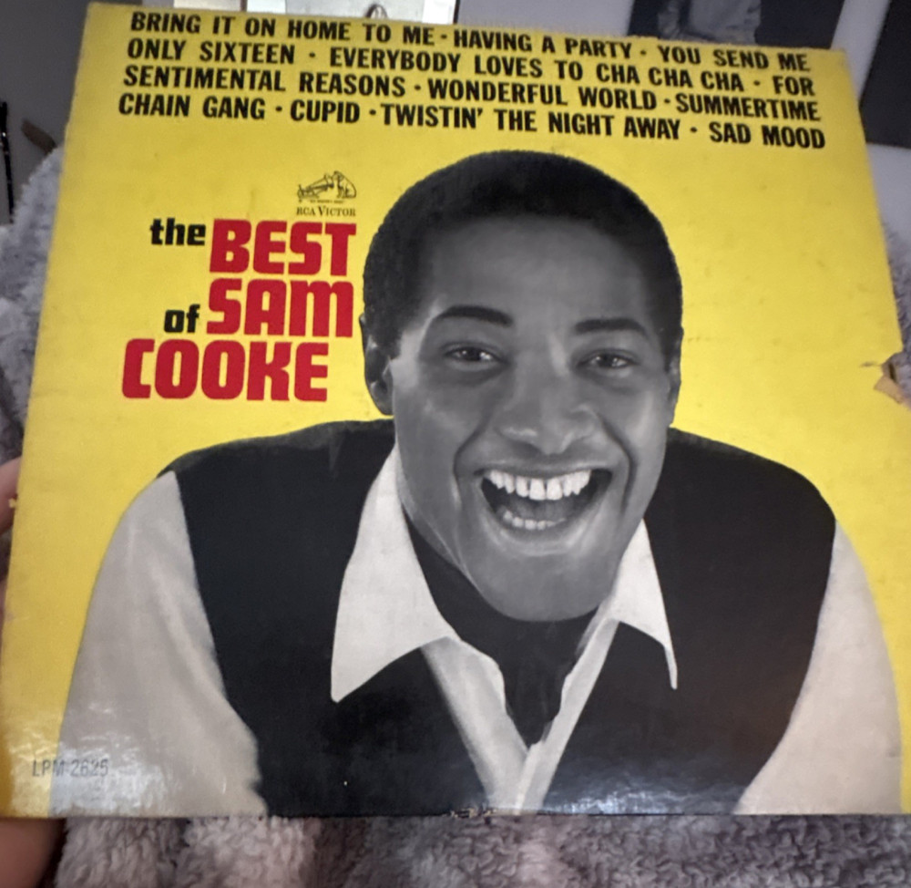 Sam Cooke The Best of LP Vinyl RCA Victor LPM2625 LSP2625 Soul Compilation 1962