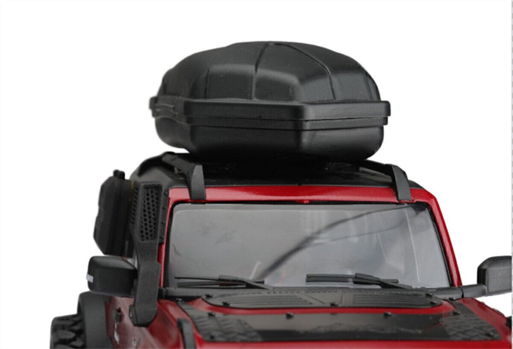 Roof Luggage Bag For RX4M 1/18 BRONCO TRX4-M RC Car Decoration Accessories