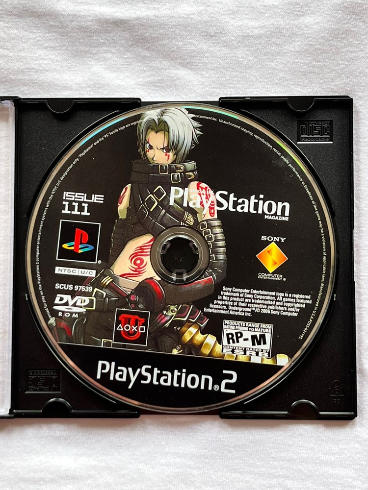Sony PS2 Official US Magazine Issue 111 Demo Disc Only Tested Working