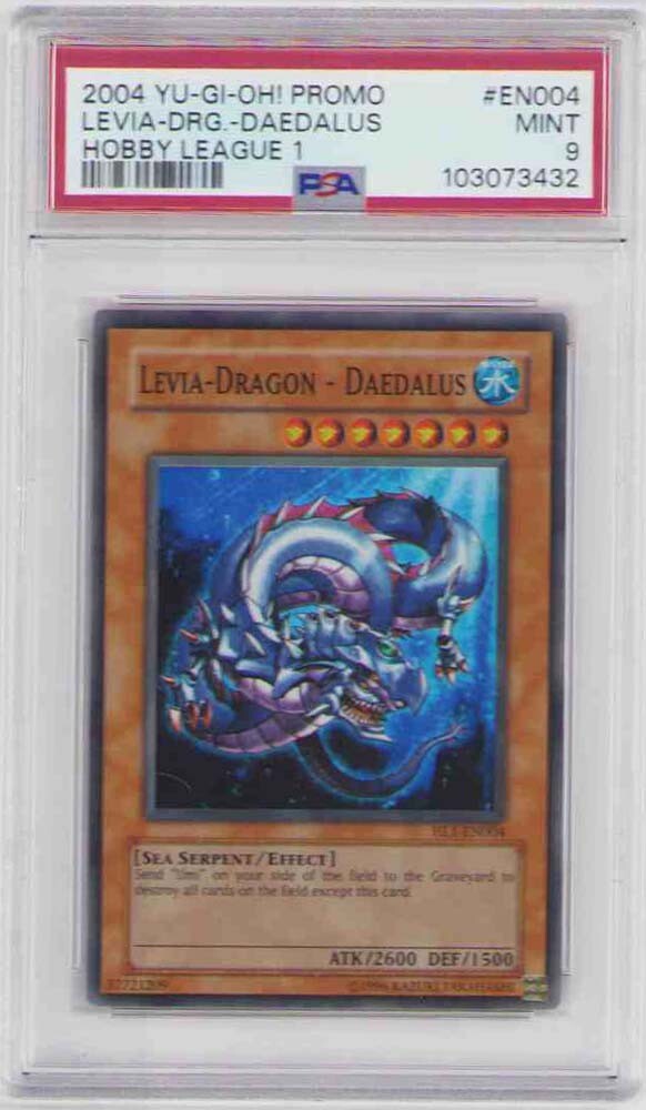 LEVIA-DRAGON - DAEDALUS HL1-EN004 UNLIMITED EDITION HOLO PSA MINT 9 2004
