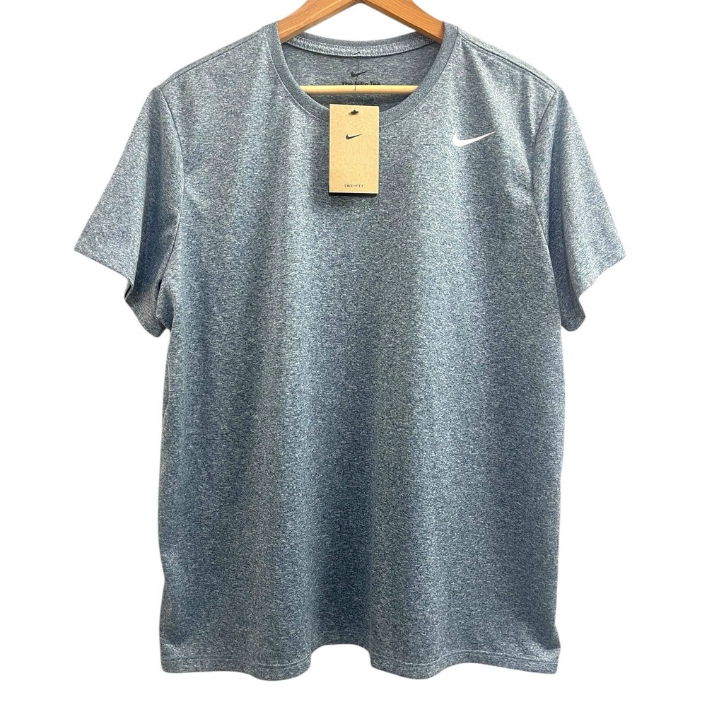 NWT Nike Womens Dri-Fit Tshirt Size XL The Nike Tee Blue
