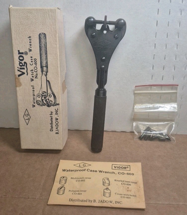 Vintage LG Vigor - Waterproof Watch Case Wrench No.CO-600 EXC COND!