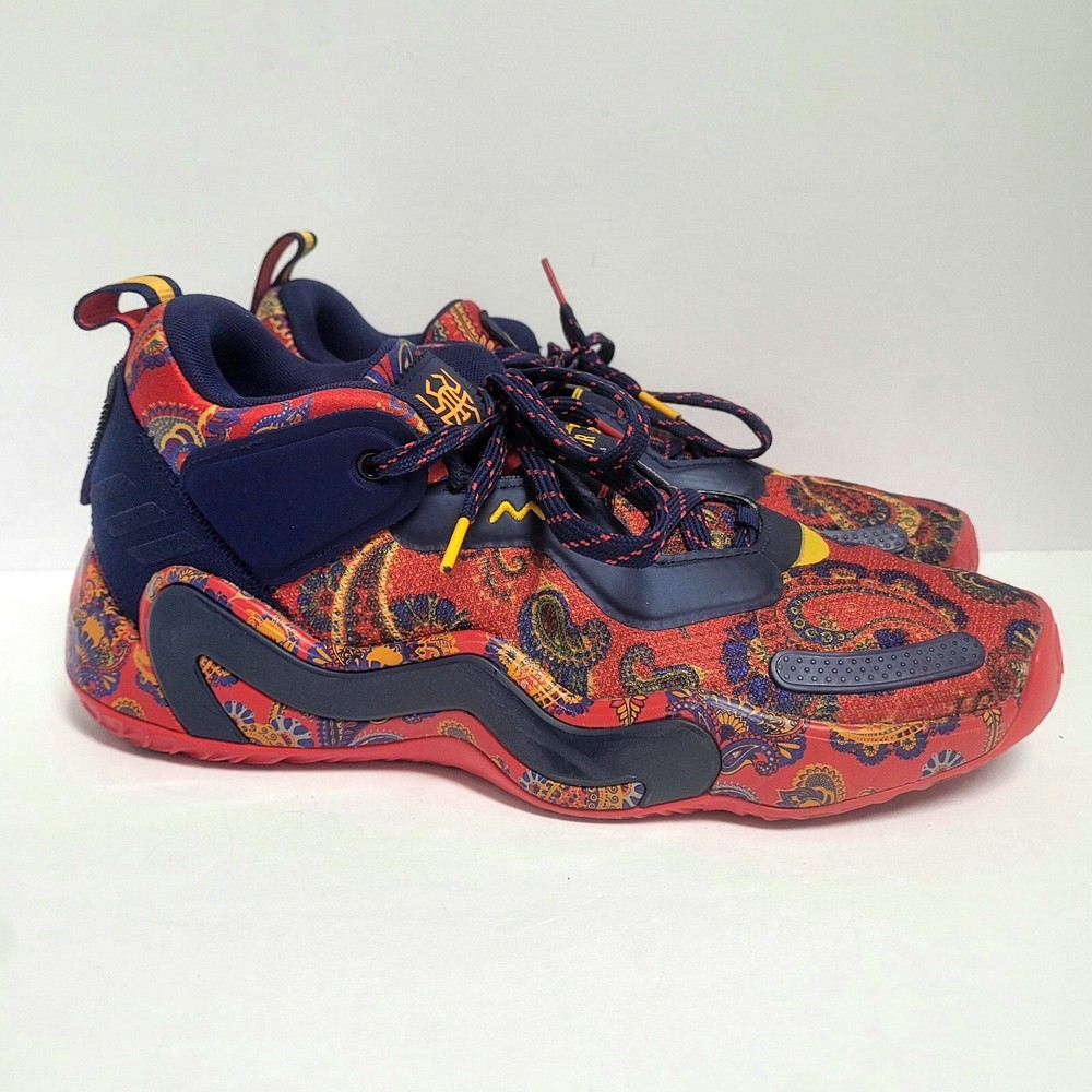 Adidas x D.O.N. Issue 3 Bel-Air Prep School Jacket Basketball Shoes Size 8.5 GZ5527