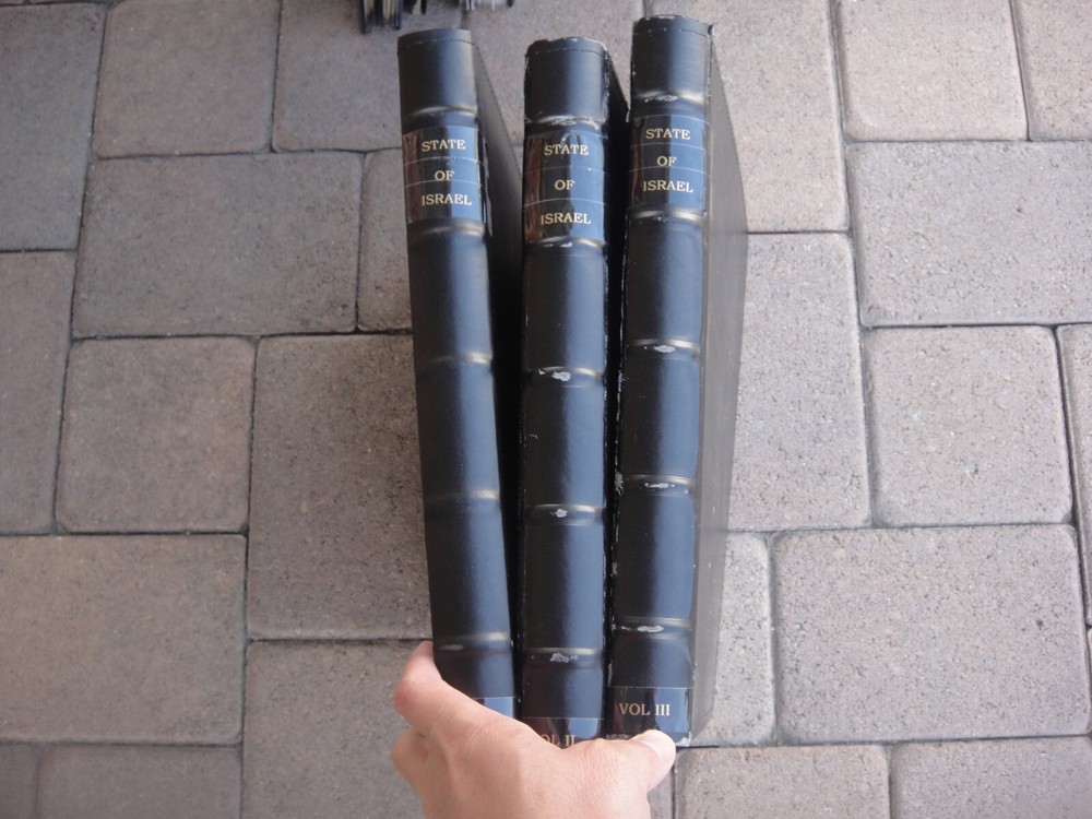 ISRAEL Booklet,Int'l Postal Coupon,Souvenir Sheet,FDC Collection 3 Album VF-image