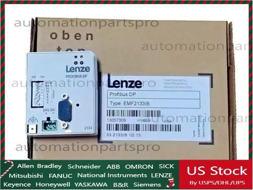 New Original Lenze Profibus DP EMF2133IB Type 2133IB Free Expedited Shipping