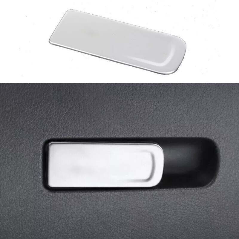 For Benz C-Class W206 Co-Pilot Storage Box Handle Panel Trim Steel Silver 22-23