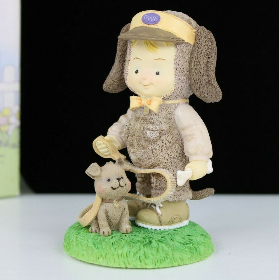 RUSS COLLECTION PADDYWHACK LANE 2002 JOSHUA THE PUPPY FIGURINE HANDPAINTED NEW