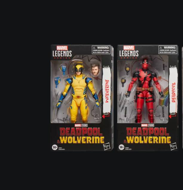 Marvel Legends Series Deadpool & Wolverine Action Figures (Both Figures)