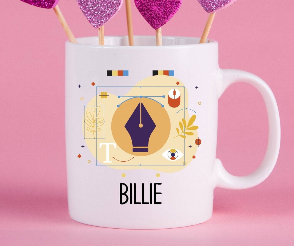 Personalized Graphic Designer Mug Graphic Designer Gift Best Graphic Designer