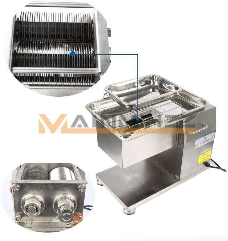 1PC 250KG/H Commercial Meat Grinder Cutter Slicer for Restaurant Use