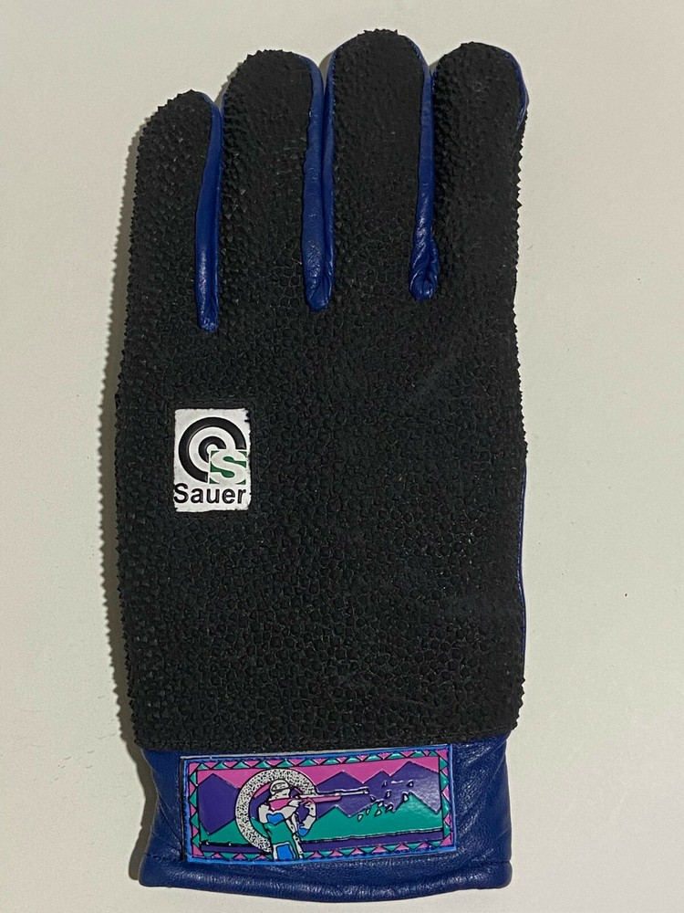 Clearance sale! Sauer 316 Top Stretch I Close Leather Shooting Glove RH only-image