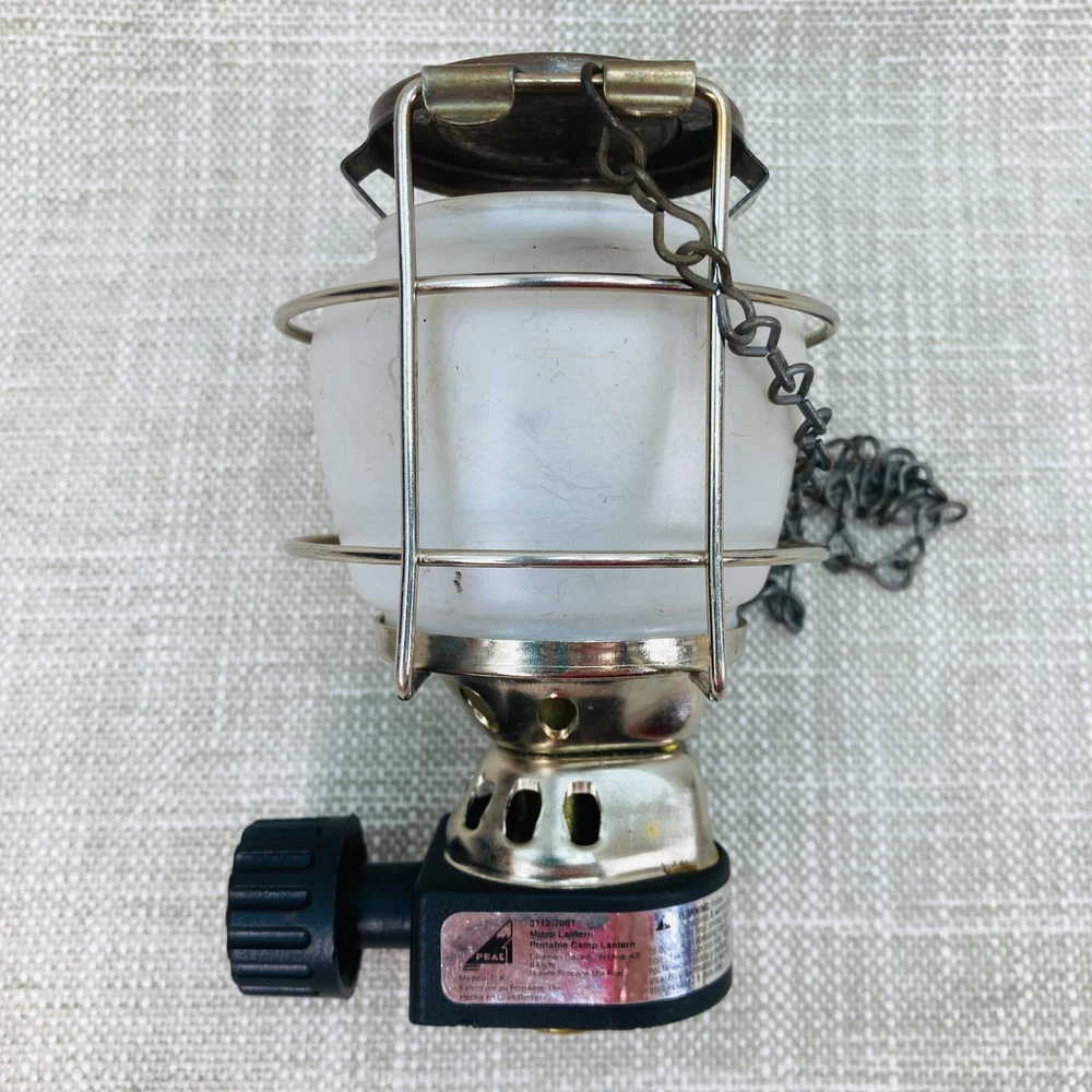 Coleman Peak 1 Single Mantle Micro Butane/Propane Lantern #3113-722 (NO MANTLES)