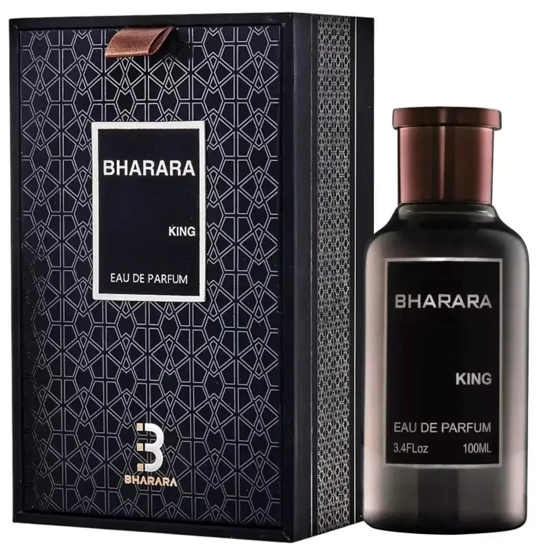 Bharara King Men’s Eau de Parfum 100ml Citrus Musk Long-Lasting Fragrance
