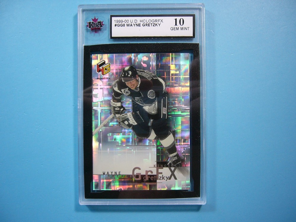 1999-00 UD HoloGrFx NHL Hockey Card Wayne Gretzky #GG8 KSA 10 GEM MT