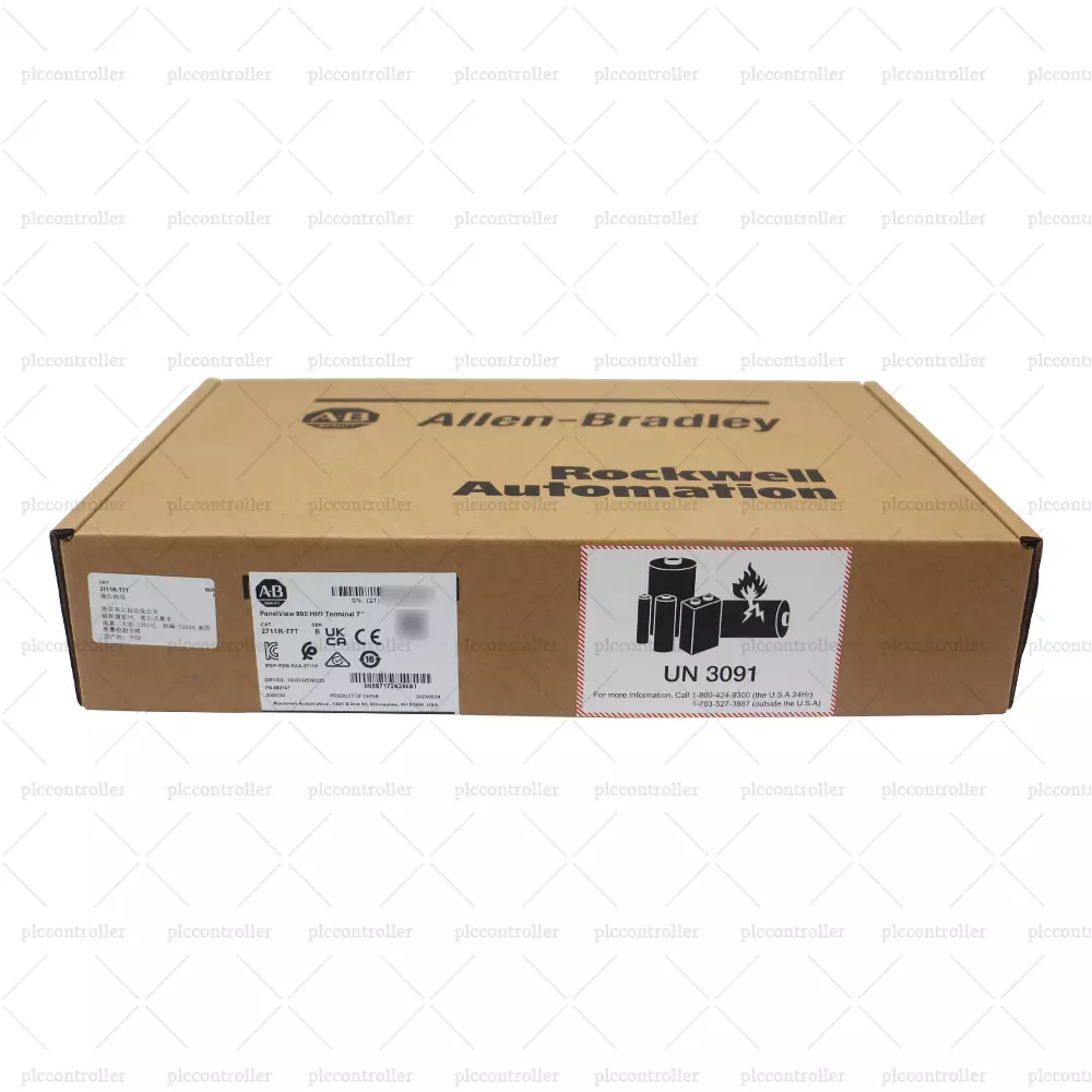 Brand New 2711R-T7T Allen Bradley Series B PANELVIEW 800 7-INCH HMI TERMINAL