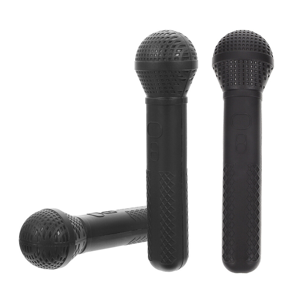 3 Pcs Mic Toy for Kids Fake Microphones Simulation Kids' Interview