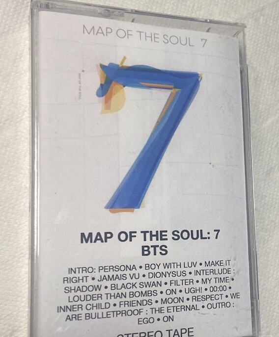 BTS- Map Of The Soul 7 . Near Mint- Custom Cassette Clearance Sale Kpop-image