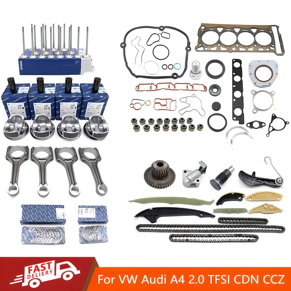 VW Audi A4 2.0 TFSI CDN CCZ Engine Rebuild Kit with 23mm Con Rods