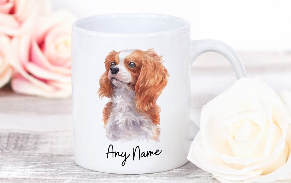 Personalised King Charles Mug Custom Dog Mug Pet Mug Animal Mug Christmas Gift