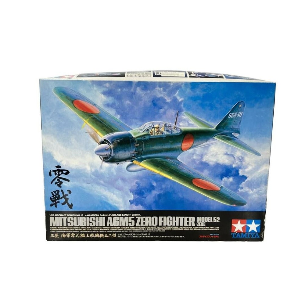 Mitsubishi Zero Type 52 WWII Plastic Model Kit 16493387d291c2d80