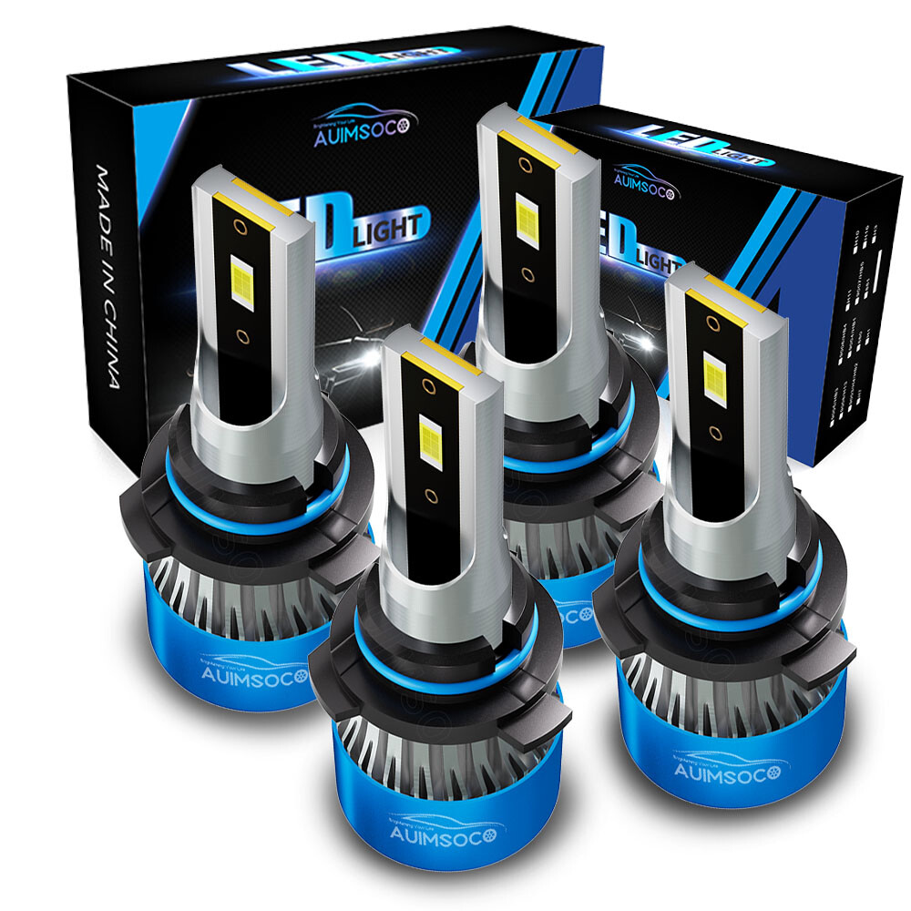 For Jeep Grand Cherokee 2005-2010  - 6000K LED Headlight High Low Beam Bulbs Kit