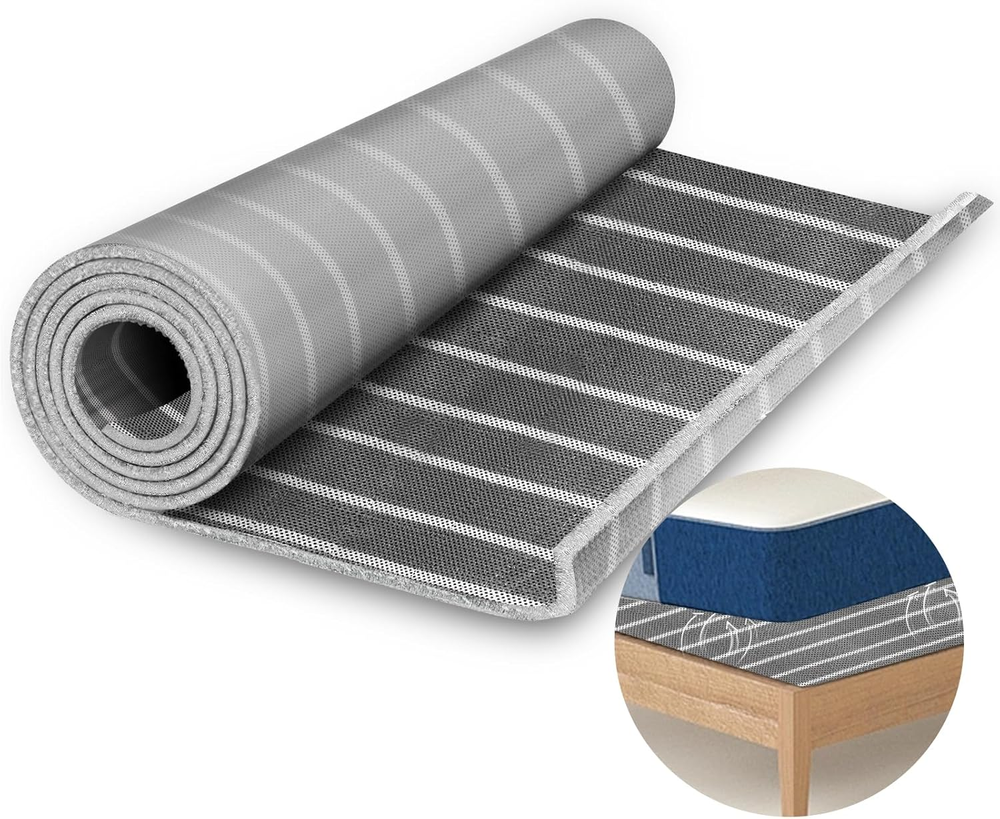 Breathable Mesh Fiber Mattress Underlay Cuttable for Comfort
