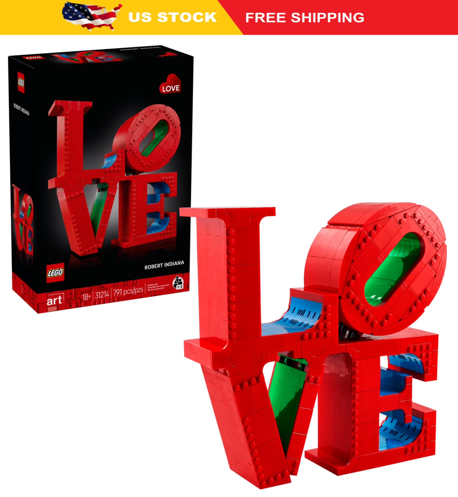 LEGO Art LOVE Collectible Building Set 31214 (791 Pieces)
