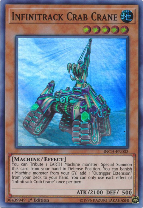 Infinitrack Crab Crane Super Rare 1st Edition LP INCH-EN003