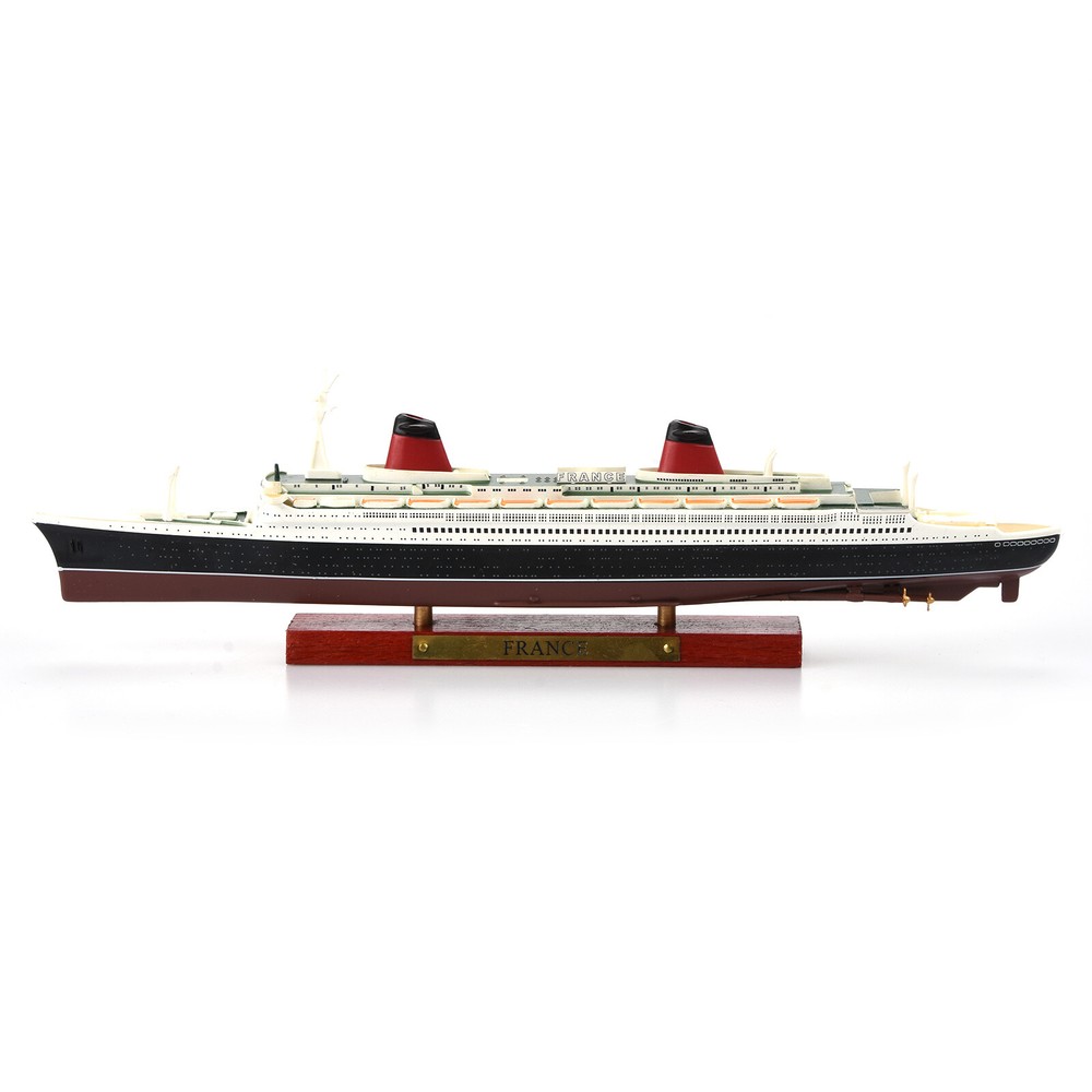 1/1250 France Cruise Ship Alloy Boat Model Display Decoration For Home/Office