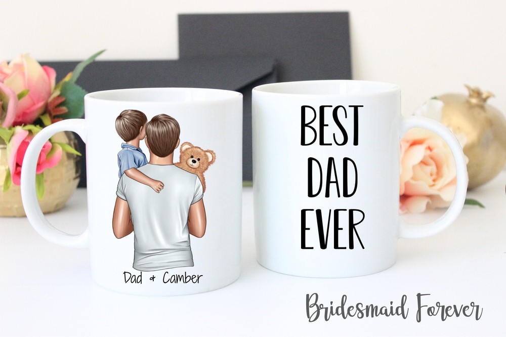 Fathers Day Gift Fathers Day Mug Boy Dad Dad Of Boys Father Son Gift For Dad-image
