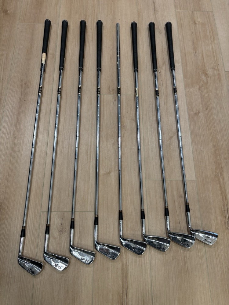 Snake Eyes Smith & Wesson EV MB1 Forged Iron Set 3-PW Sensicore S300 Stiff Flex